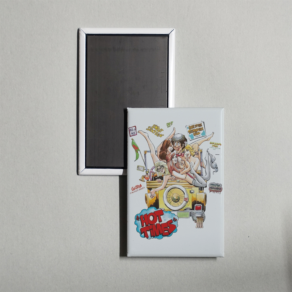 Hot Times Mini Movie Fridge Magnet