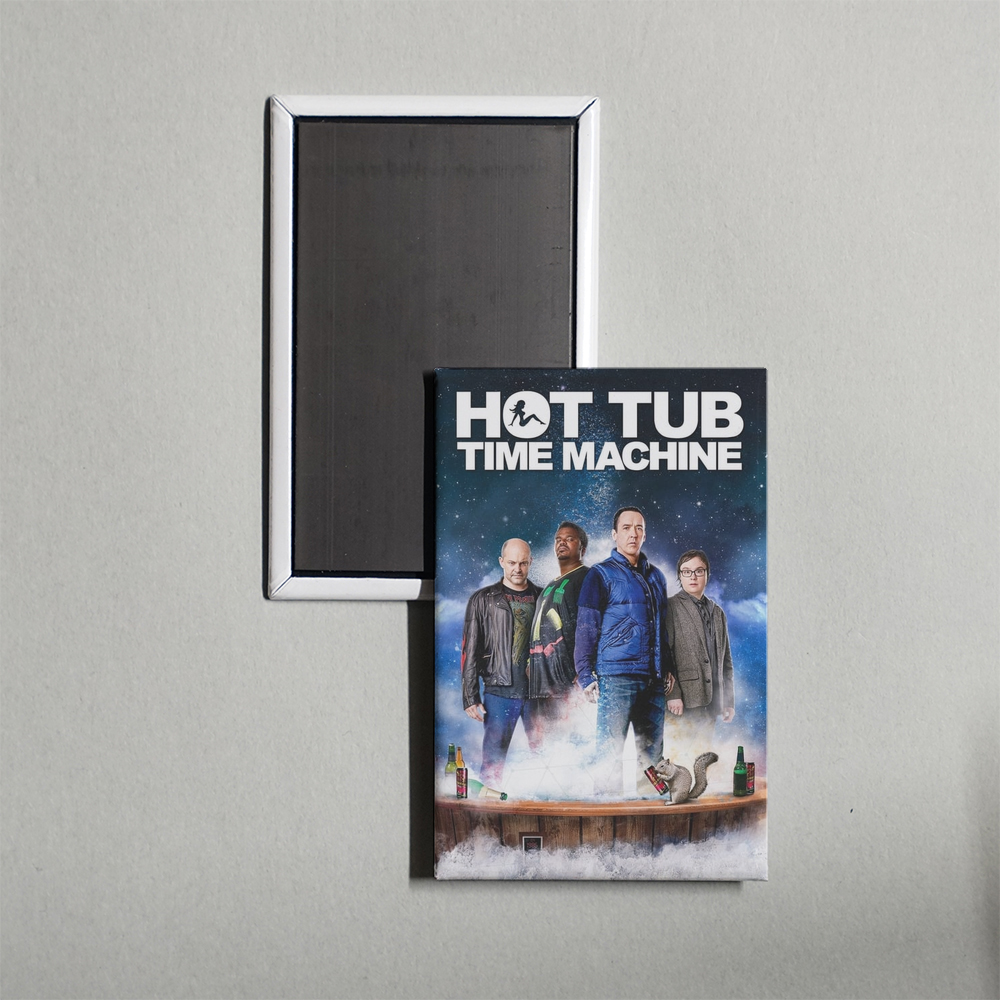 Hot Tub Time Machine Mini Movie Fridge Magnet