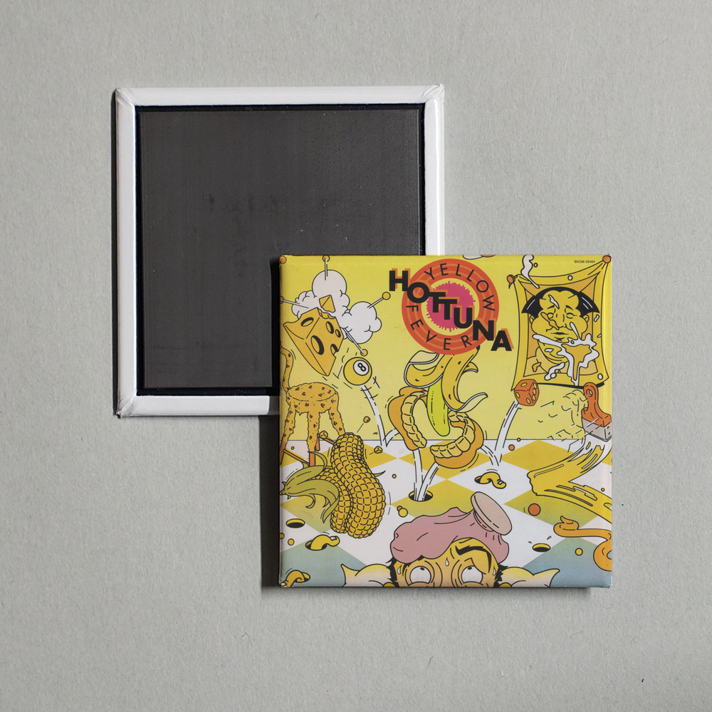 Hot Tuna - Yellow Fever Album Cover Fridge Magnet
