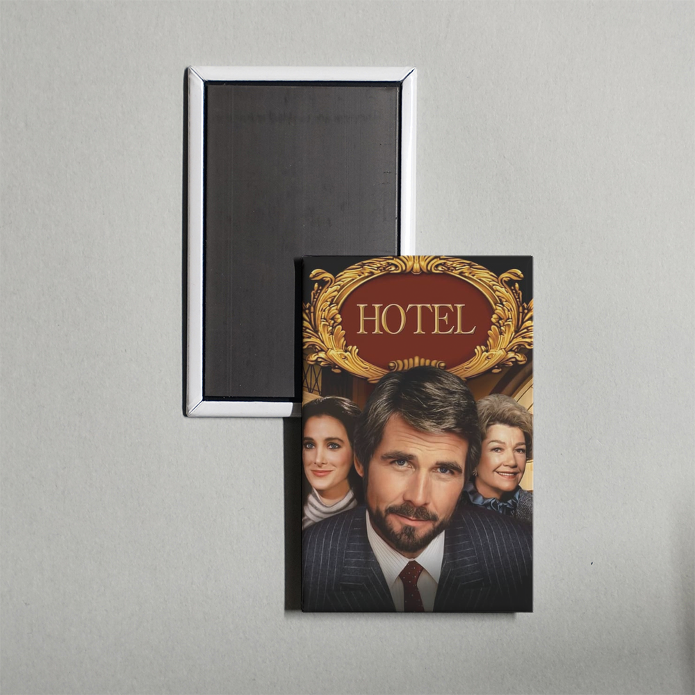 Hotel TV Show Fridge Magnet