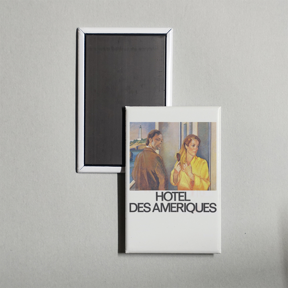 Hotel America Mini Movie Fridge Magnet