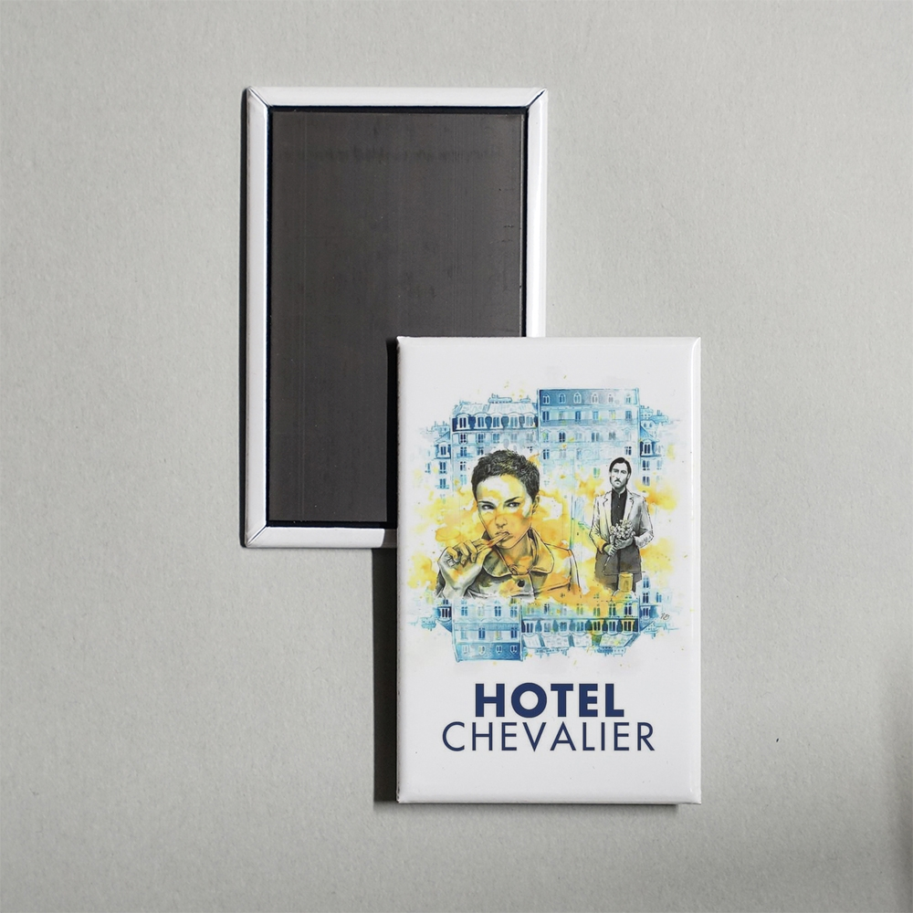 Hotel Chevalier Mini Movie Fridge Magnet