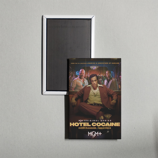 Hotel Cocaine TV Show Fridge Magnet
