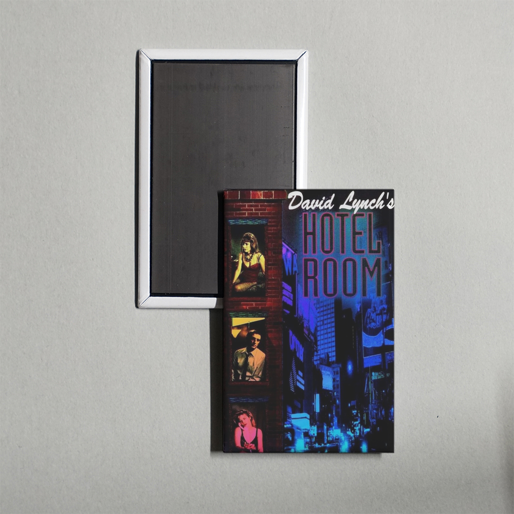 Hotel Room TV Show Fridge Magnet