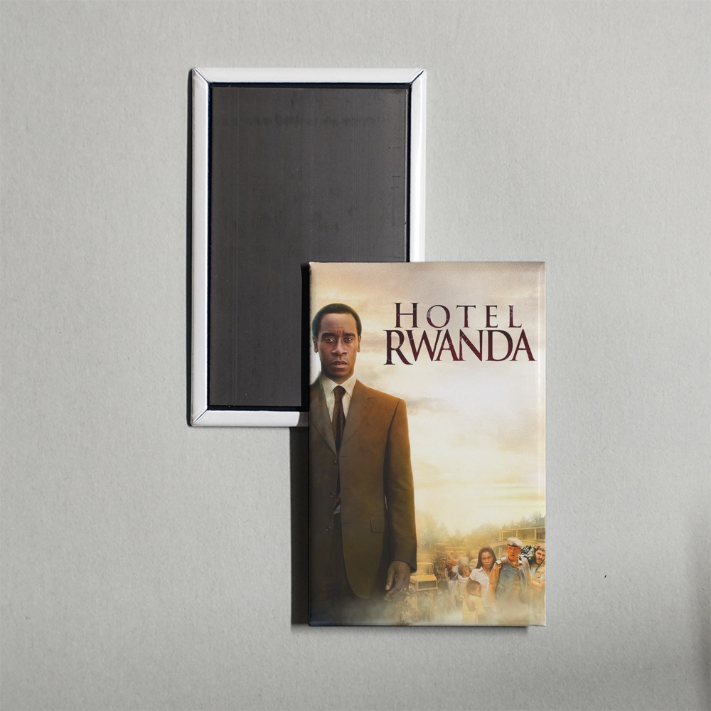 Hotel Rwanda Mini Movie Fridge Magnet
