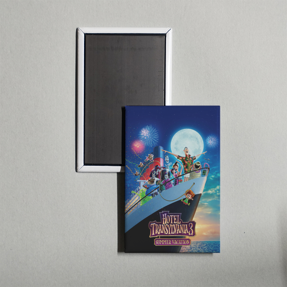 Hotel Transylvania 3 Summer Vacation Mini Movie Fridge Magnet