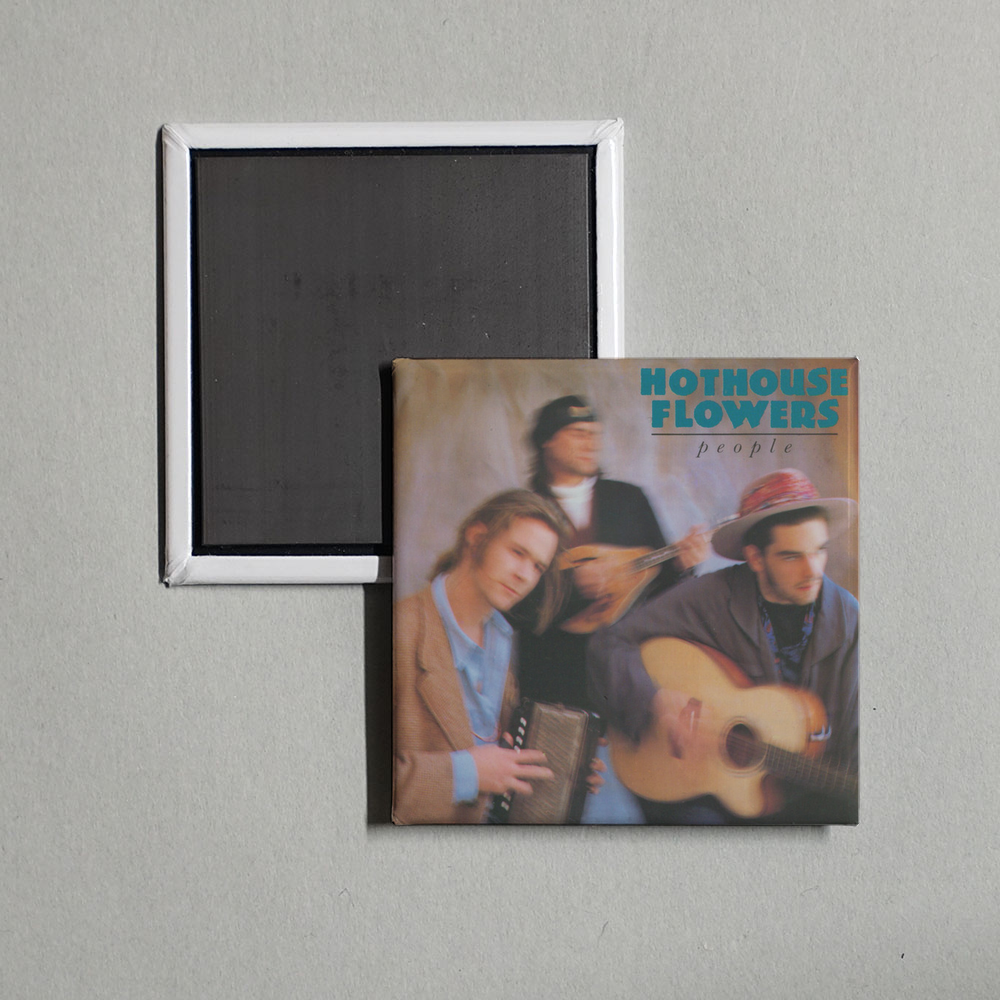 Hothouse Flowers - People Album Cover Fridge Magnet