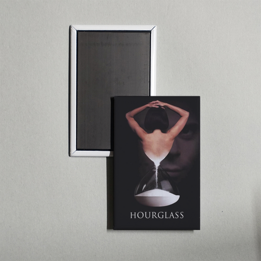 Hourglass Mini Movie Fridge Magnet