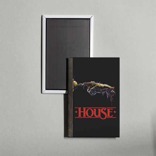 House Mini Movie Fridge Magnet