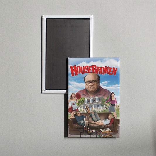 House Broken Mini Movie Fridge Magnet
