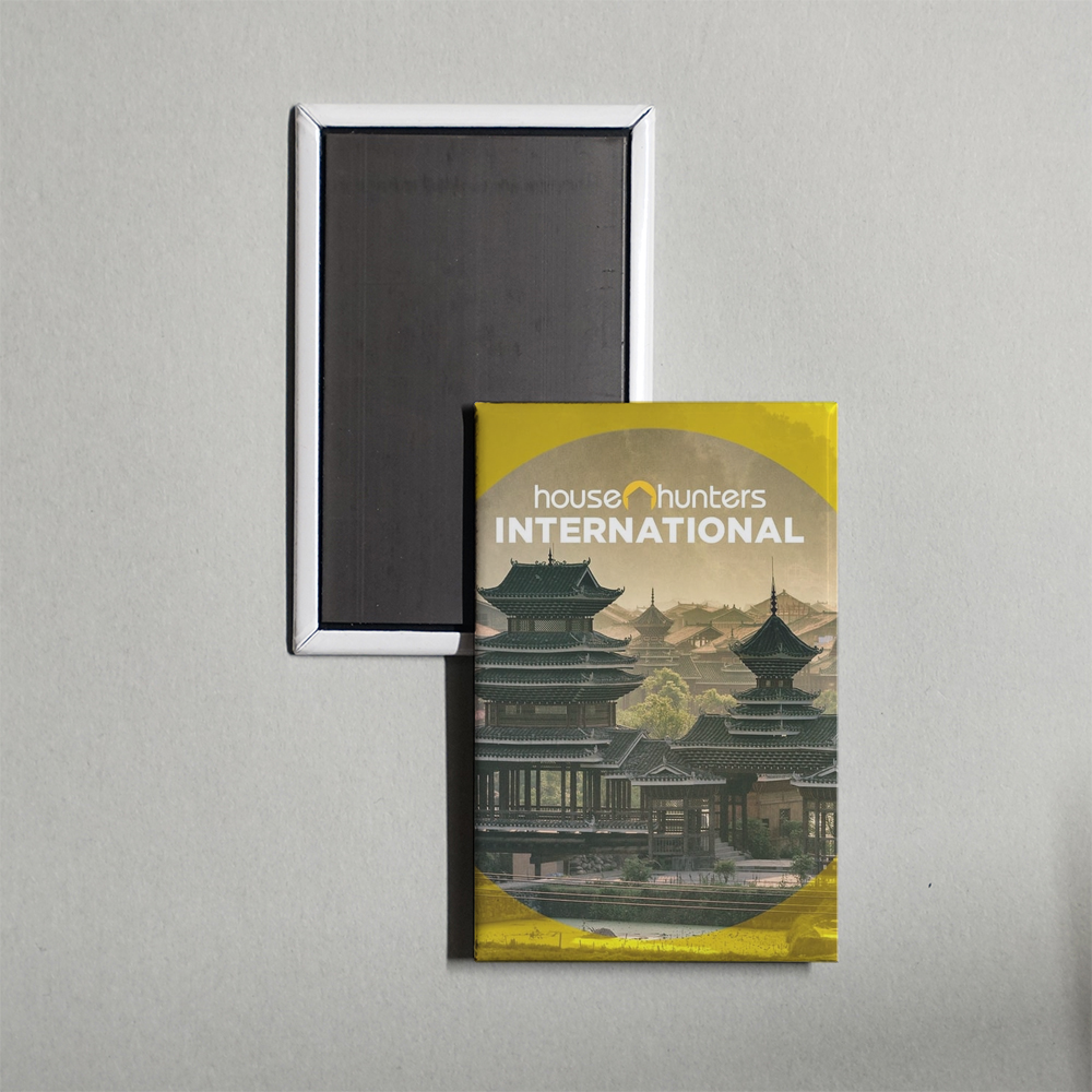 House Hunters International TV Show Fridge Magnet