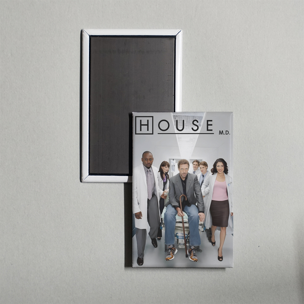 House MD B Mini Movie Fridge Magnet