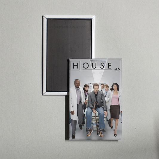 House MD B Mini Movie Fridge Magnet
