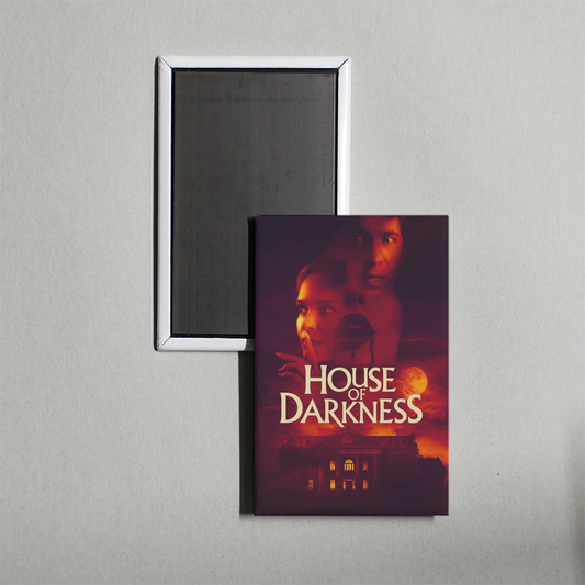 House of Darkness Mini Movie Fridge Magnet