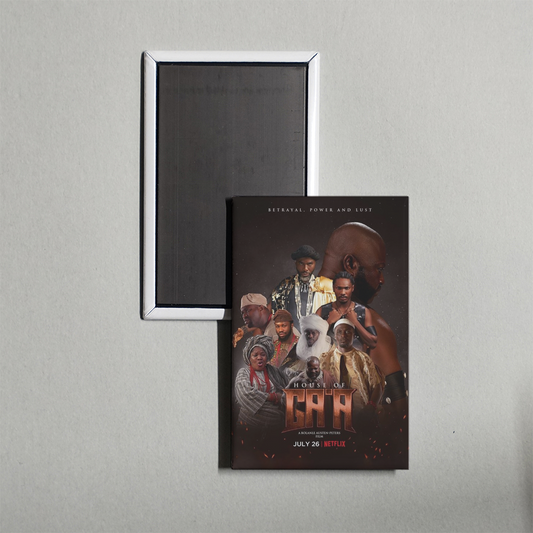 House of Ga'a Mini Movie Fridge Magnet