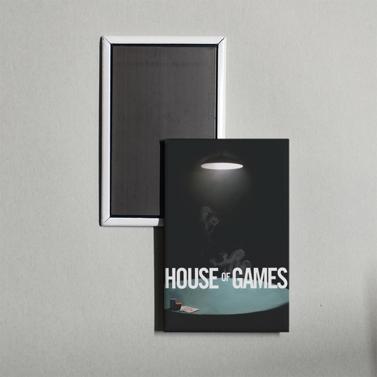 House of Games Mini Movie Fridge Magnet