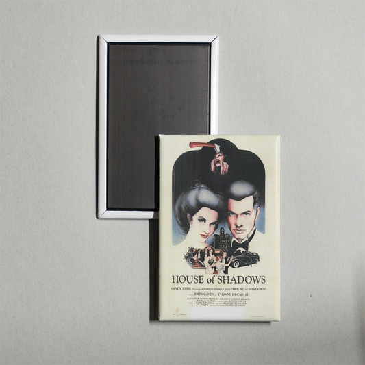 House of Shadows Mini Movie Fridge Magnet