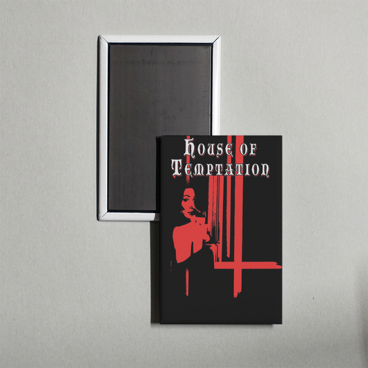 House of Temptation Mini Movie Fridge Magnet