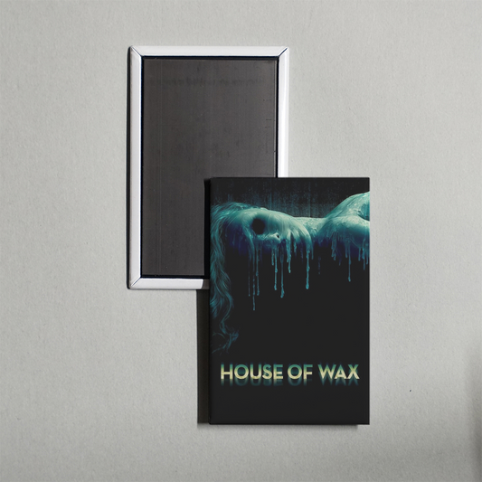 House of Wax Mini Movie Fridge Magnet