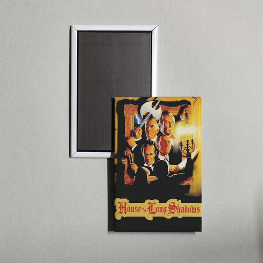 House of the Long Shadows Mini Movie Fridge Magnet
