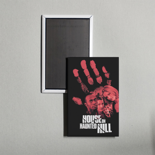 House on Haunted Hill Mini Movie Fridge Magnet