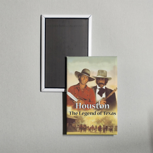 Houston The Legend of Texas Mini Movie Fridge Magnet