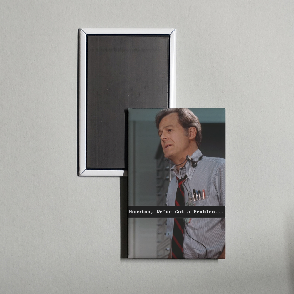 Houston, We've Got a Problem Mini Movie Fridge Magnet
