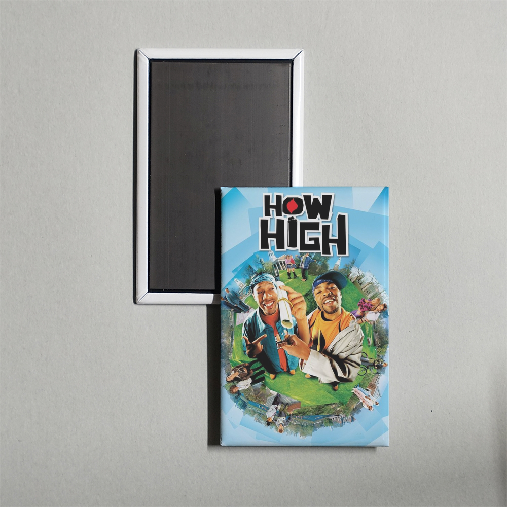 How High Mini Movie Fridge Magnet