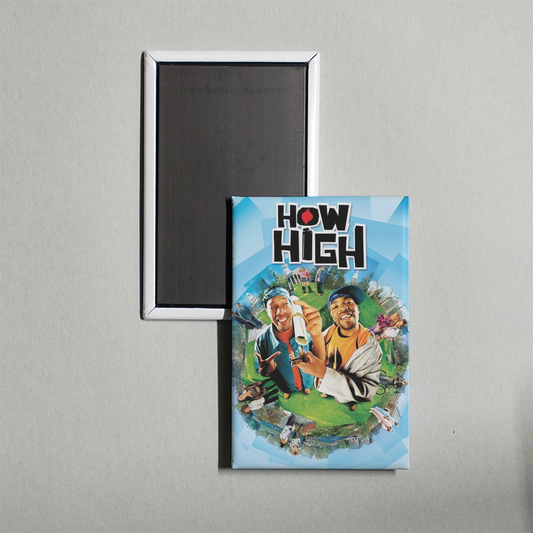 How High Mini Movie Fridge Magnet