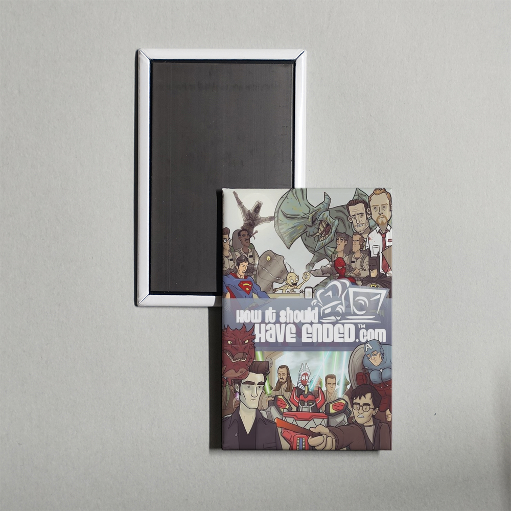 How It Should Have Ended TV Show Fridge Magnet