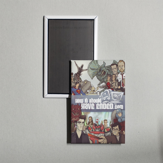 How It Should Have Ended TV Show Fridge Magnet