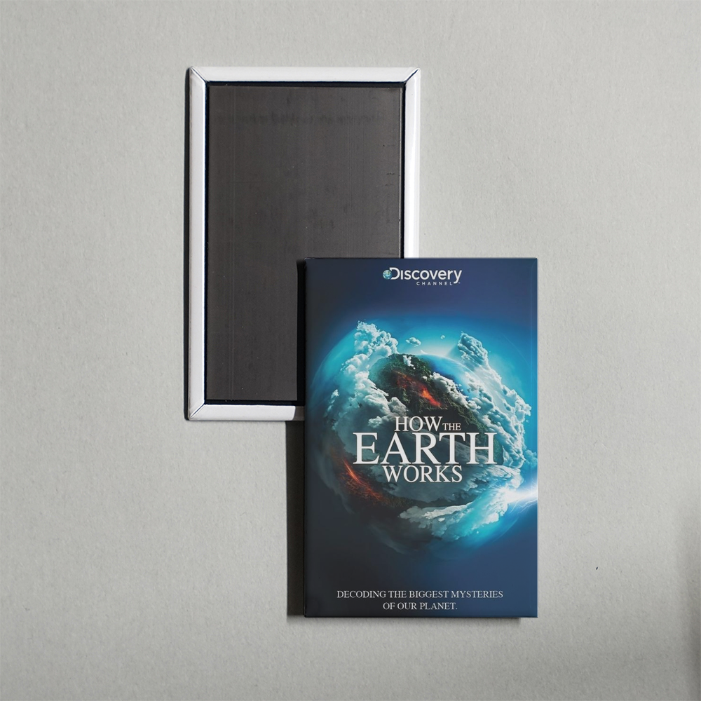 How The Earth Works TV Show Fridge Magnet