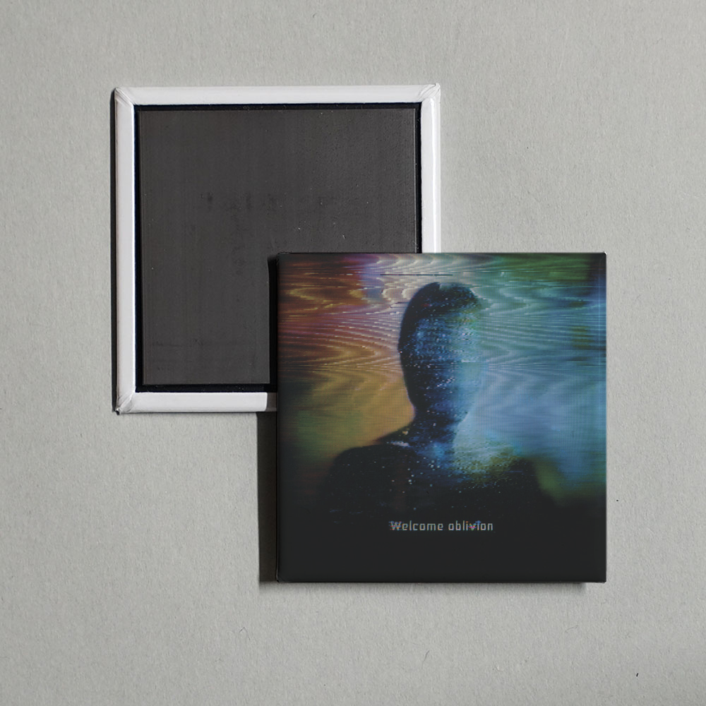 How To Destroy Angels - Welcome oblivion Album Cover Fridge Magnet