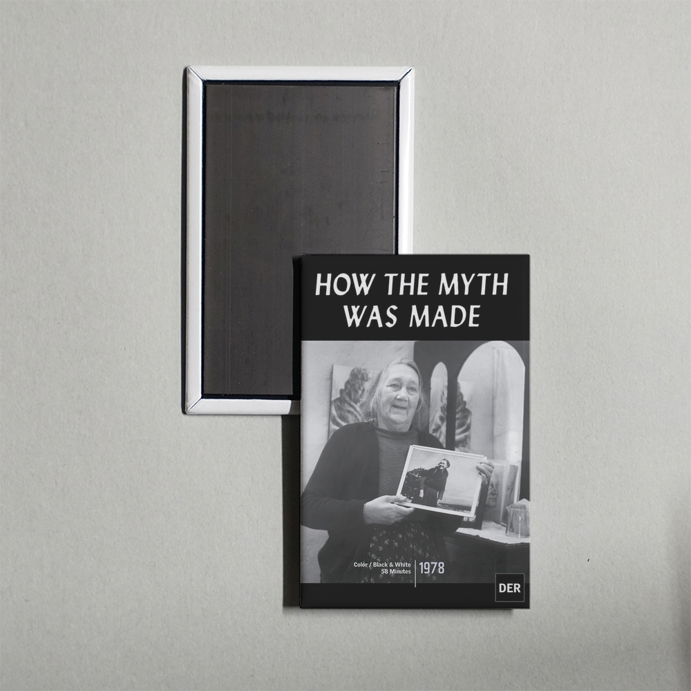 How the Myth Was Made A Study of Robert Flaherty's Man of Aran Mini Movie Fridge Magnet