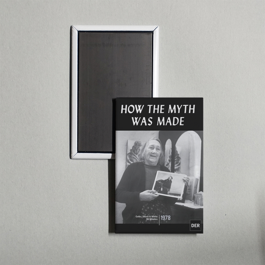How the Myth Was Made A Study of Robert Flaherty's Man of Aran Mini Movie Fridge Magnet