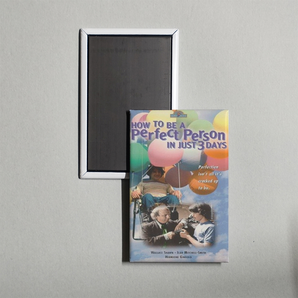 How to Be a Perfect Person in Just Three Days Mini Movie Fridge Magnet
