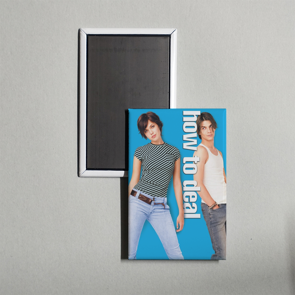 How to Deal Mini Movie Fridge Magnet