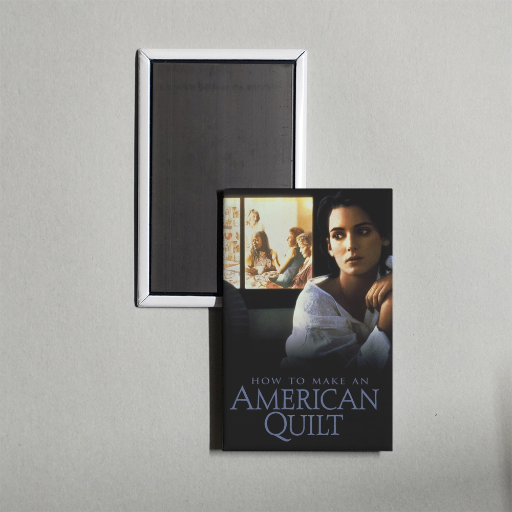How to Make an American Quilt Mini Movie Fridge Magnet