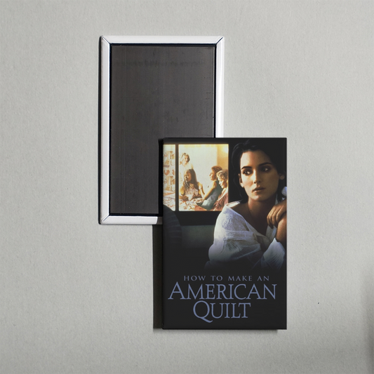 How to Make an American Quilt Mini Movie Fridge Magnet