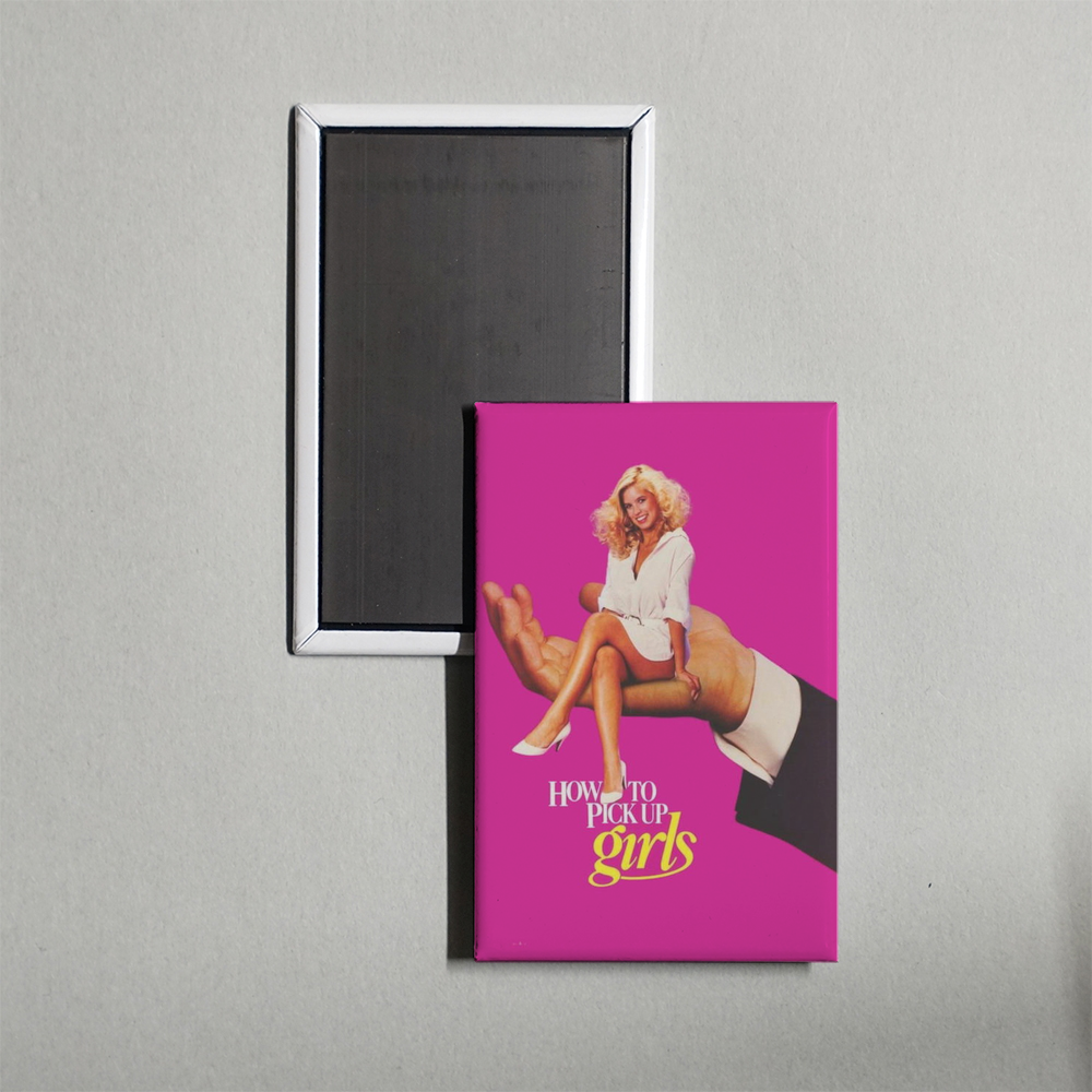 How to Pick Up Girls! Mini Movie Fridge Magnet