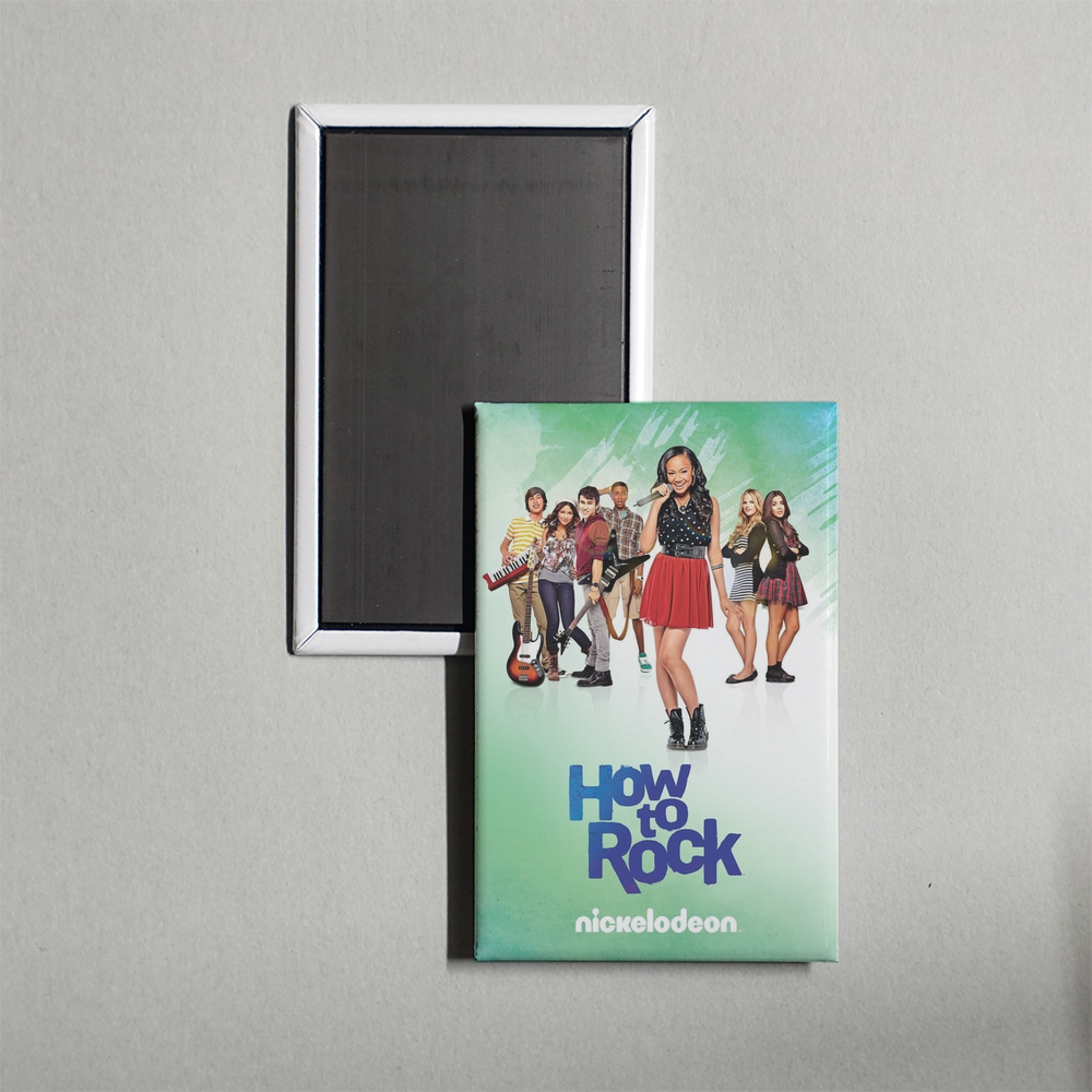 How to Rock TV Show Fridge Magnet