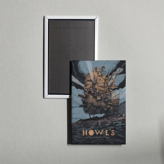 Howl's Moving Castle Mini Movie Fridge Magnet