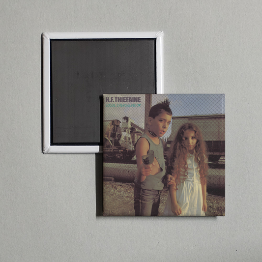 Hubert-Félix Thiéfaine - Soleil cherche futur (Remastered 2018) Album Cover Fridge Magnet