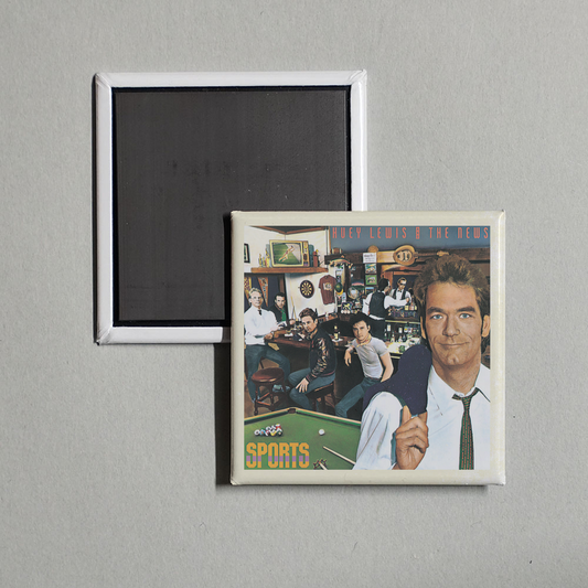 Huey Lewis & The News - Sports Album Cover Fridge Magnet