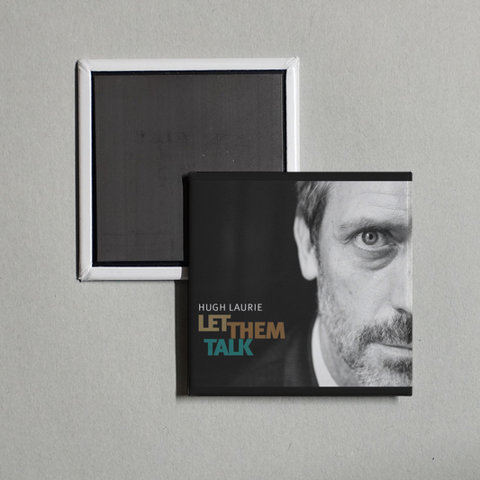 Hugh Laurie - Let Them Talk Album Cover Fridge Magnet