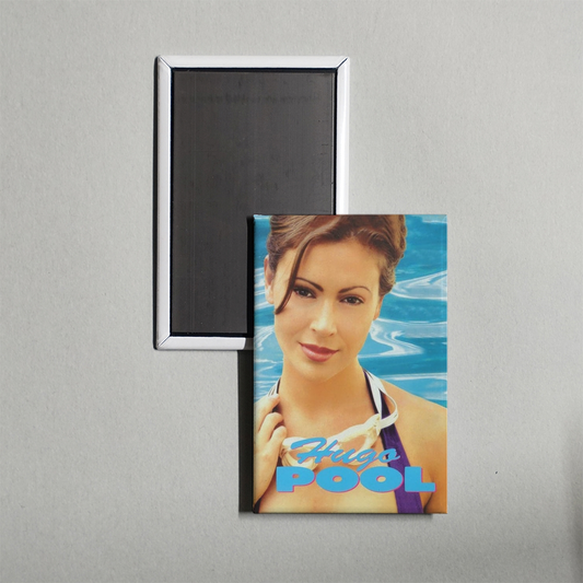 Hugo Pool Mini Movie Fridge Magnet