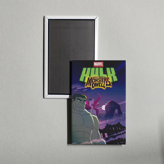 Hulk Where Monsters Dwell Mini Movie Fridge Magnet