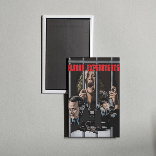 Human Experiments Mini Movie Fridge Magnet