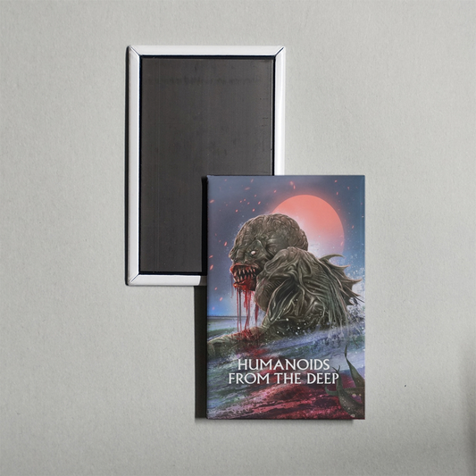 Humanoids from the Deep Mini Movie Fridge Magnet