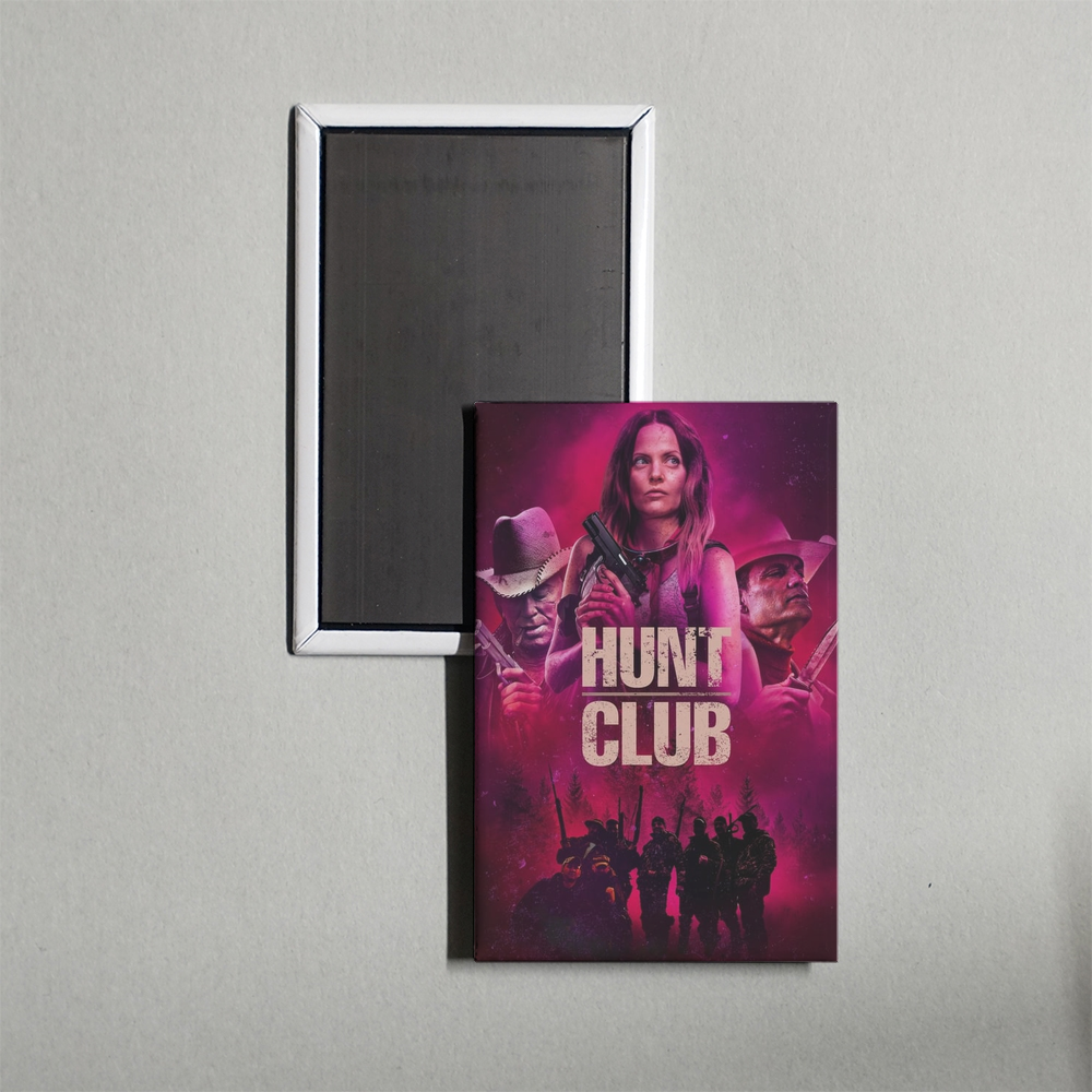 Hunt Club Mini Movie Fridge Magnet